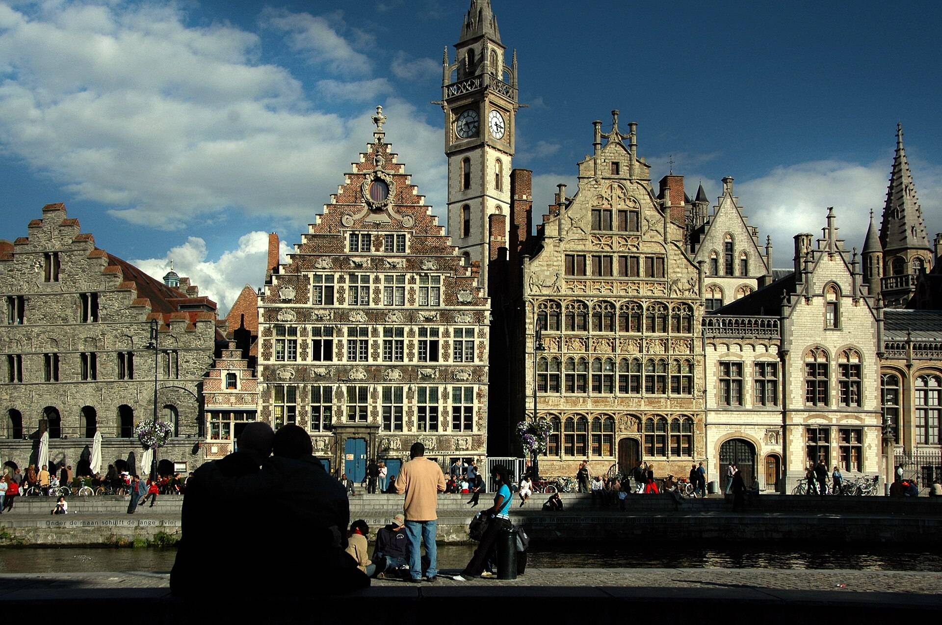 De Graslei in Gent