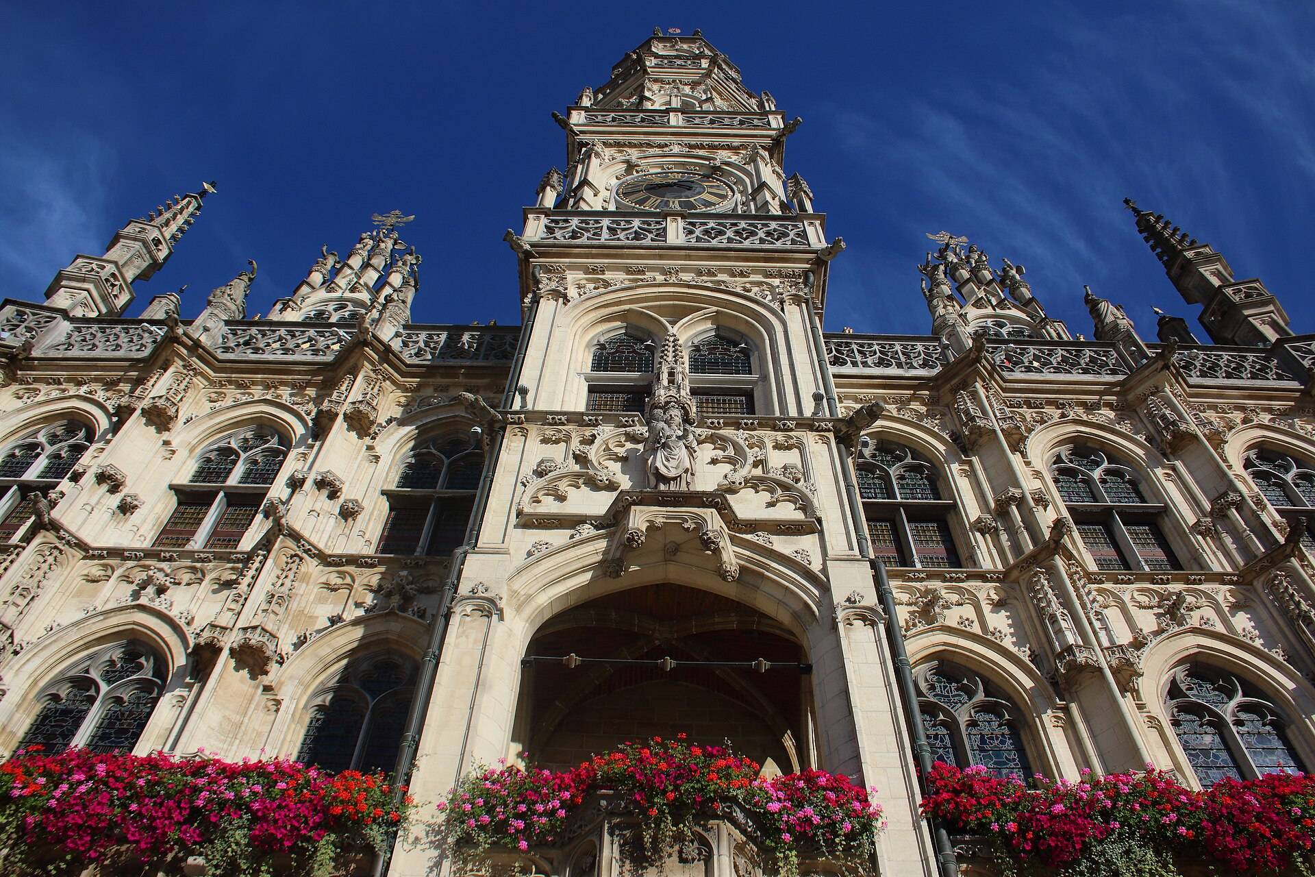 Het stadhuis van Oudenaarde